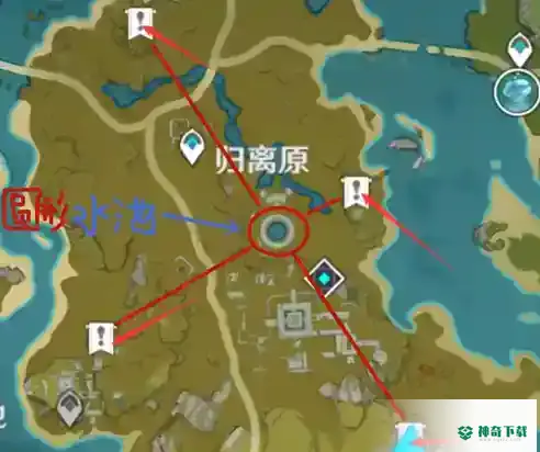 奇怪的圆盘在哪里？_原神攻略分享_神奇下载