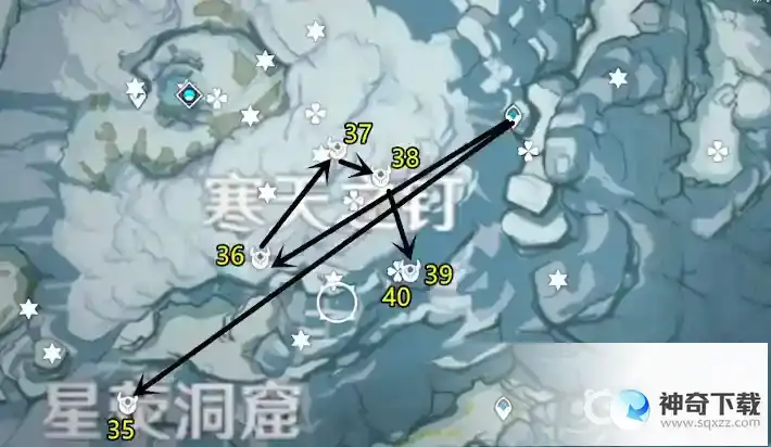 原神绯红玉髓详细位置在哪？_原神教程分享_神奇下载