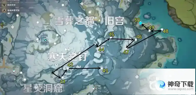 原神绯红玉髓详细位置在哪？_原神教程分享_神奇下载