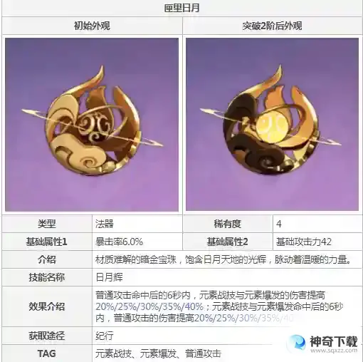 原神莫娜用什么武器？_原神教程攻略_神奇下载
