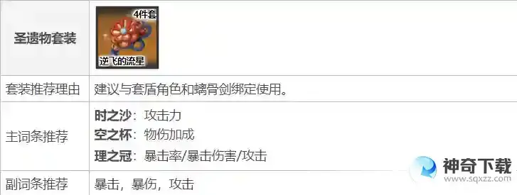 原神雷泽武器圣遗物推荐什么？_原神攻略教程_神奇下载