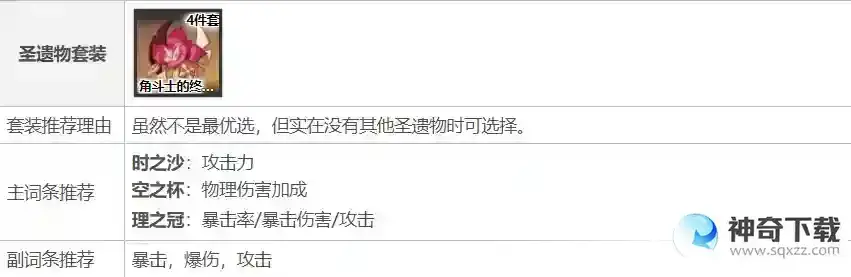 原神雷泽武器圣遗物推荐什么？_原神攻略教程_神奇下载