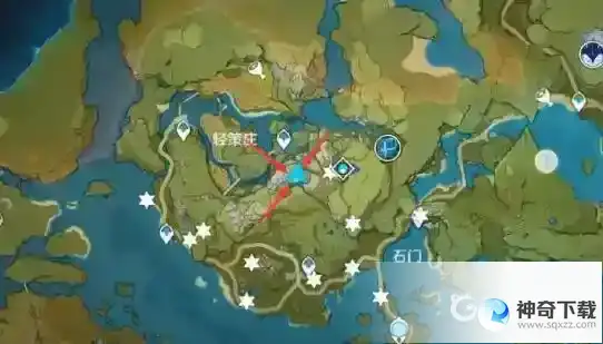 原神轻策庄8个龙头点亮顺序是什么？_原神攻略教程_神奇下载