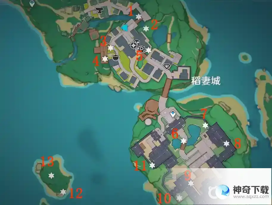 原神稻妻地图怎么开？_原神教程攻略_神奇下载