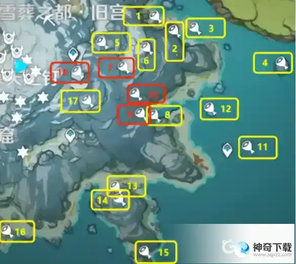 原神忍冬之树绯红玉髓位置在哪？_原神教程分享_神奇下载