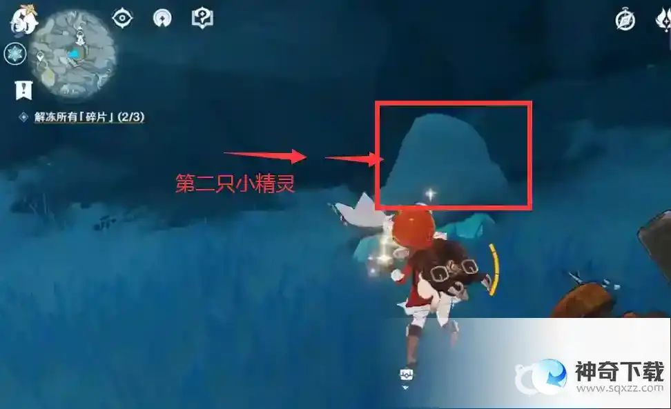 原神雪山山顶怎么上去？_原神教程_神奇下载