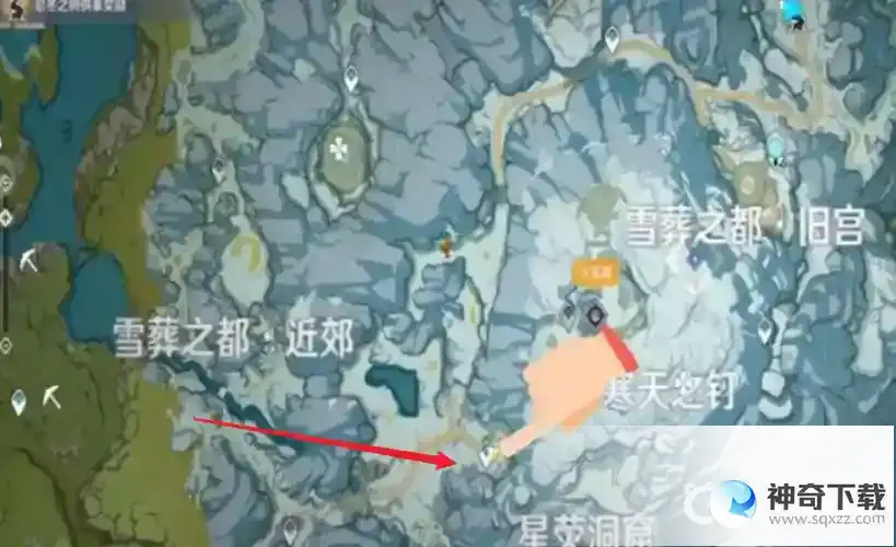 原神雪山山顶怎么上去？_原神教程_神奇下载