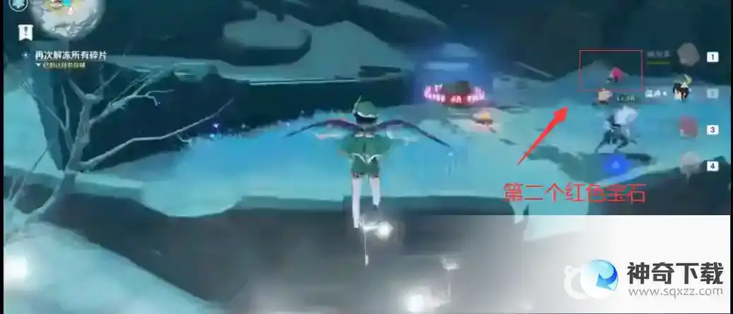 原神雪山山顶怎么上去？_原神教程_神奇下载