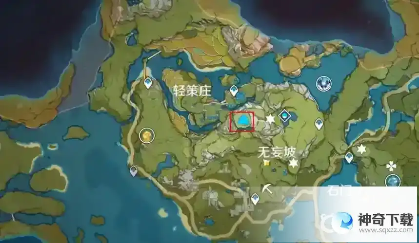 轻策庄最高处寻找碎片在哪？_原神攻略教程_神奇下载
