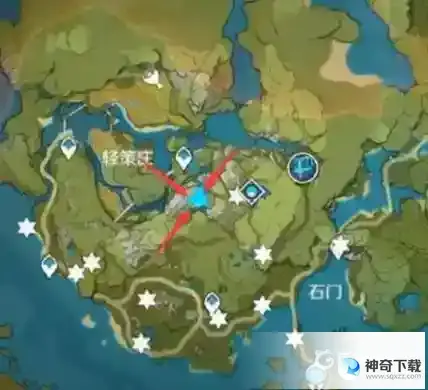 轻策庄最高处寻找碎片在哪？_原神攻略教程_神奇下载