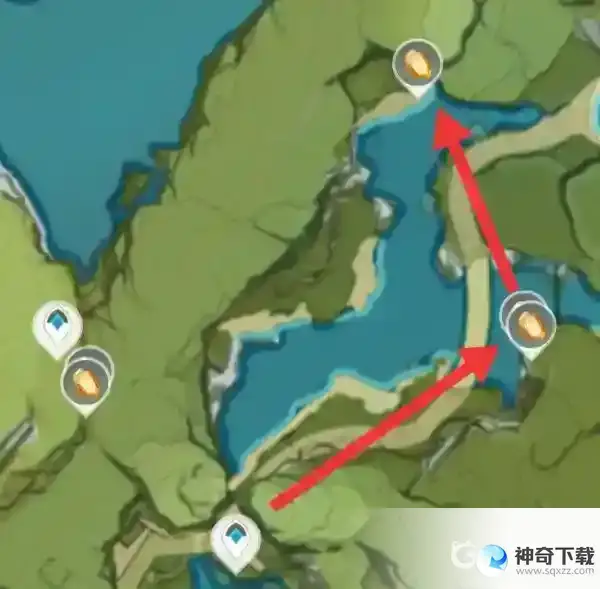 石珀推荐的采集路线和分布图？_原神玩法分享_神奇下载