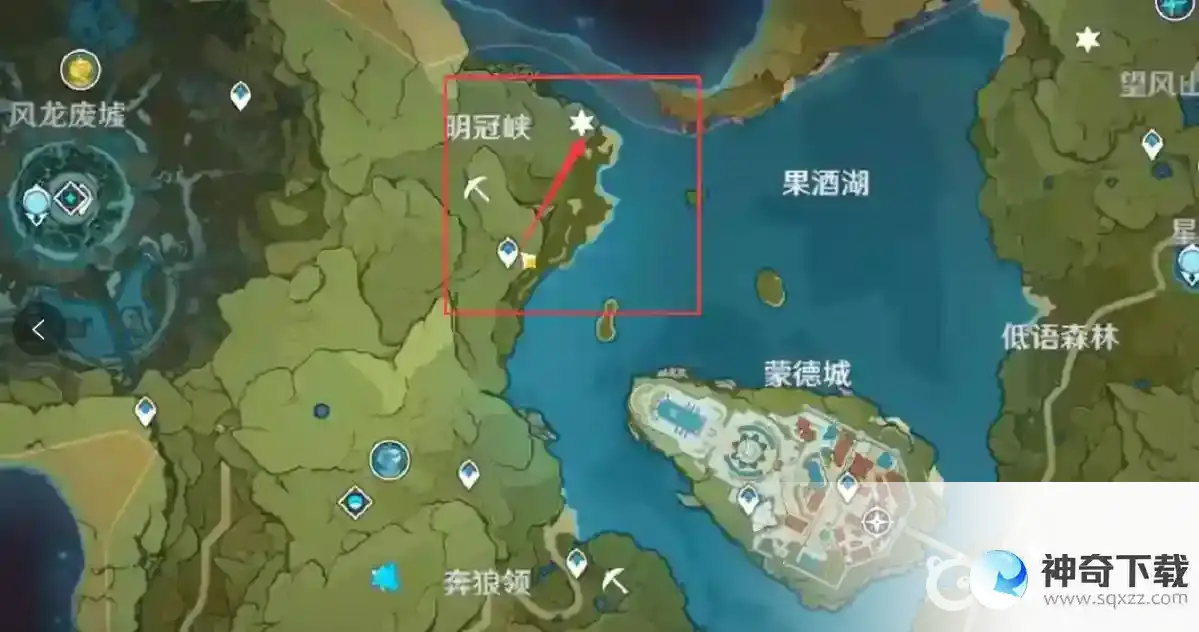 原神蒙德地灵龛在哪里？_原神教程攻略_神奇下载