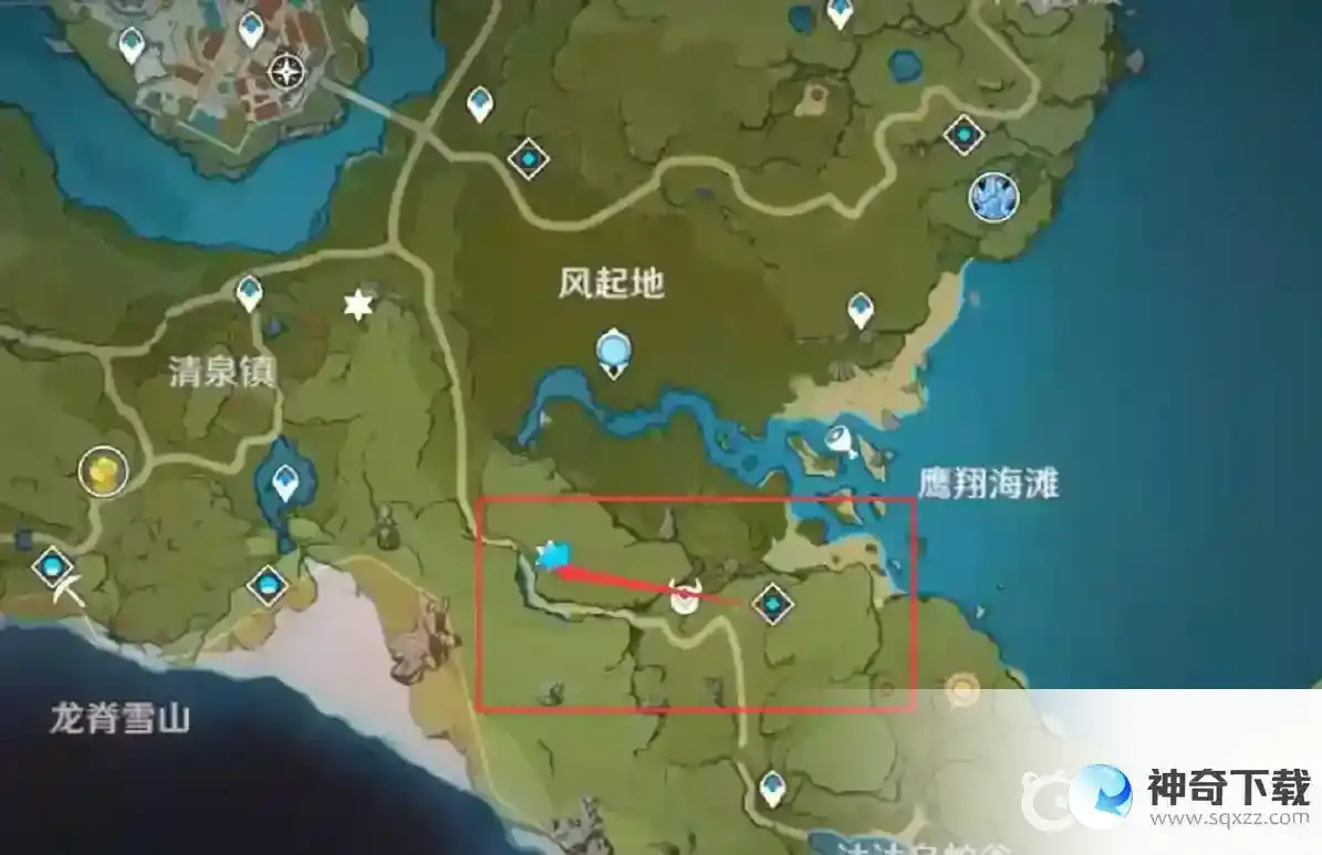 原神蒙德地灵龛在哪里？_原神教程攻略_神奇下载