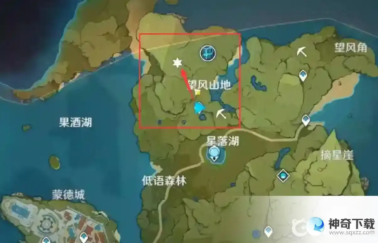 原神蒙德地灵龛在哪里？_原神教程攻略_神奇下载