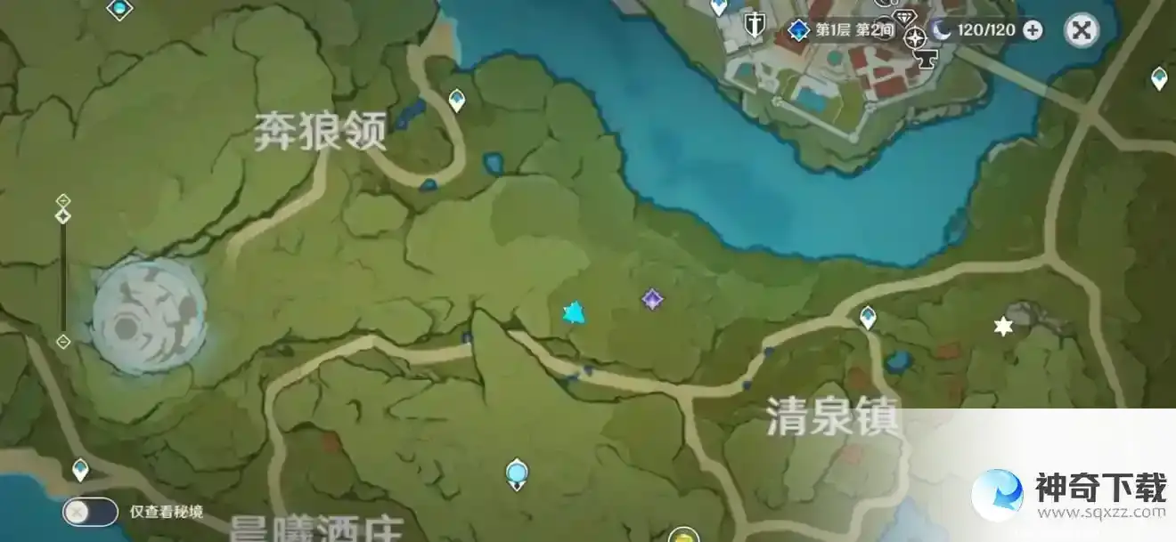 原神蒙德地灵龛在哪里？_原神教程攻略_神奇下载