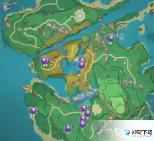 原神紫晶块位置在哪？_原神教程_神奇下载