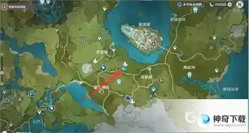 蒙德地灵龛位置在哪里？_原神玩法分享_神奇下载