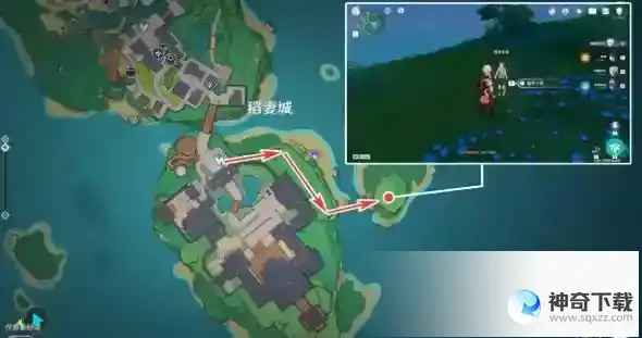 原神鲸井小弟位置在哪里？_原神教程攻略_神奇下载
