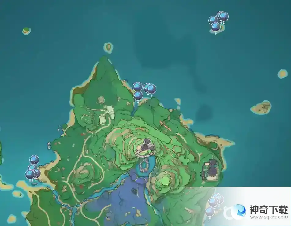 原神海灵芝的位置在哪？_原神教程攻略_神奇下载