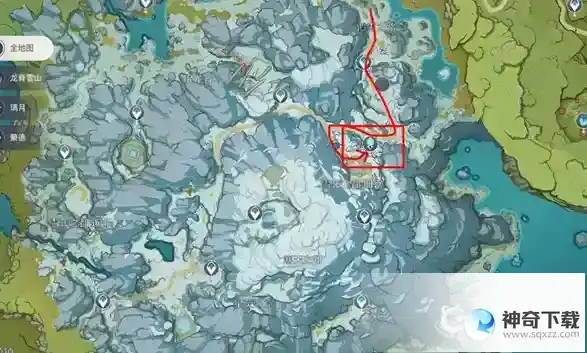 原神雪山七天神像在哪？_原神攻略教程_神奇下载