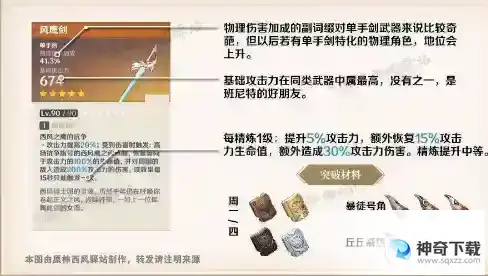 琴用什么武器？_原神教程_神奇下载