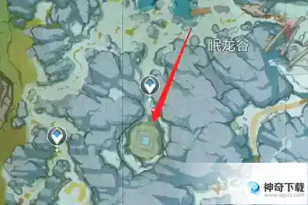 原神怎么上雪山山顶路线？_原神教程玩法_神奇下载
