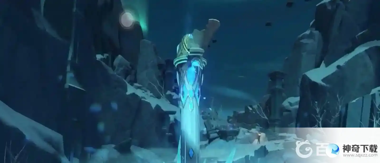 原神怎么上雪山山顶路线？_原神教程玩法_神奇下载