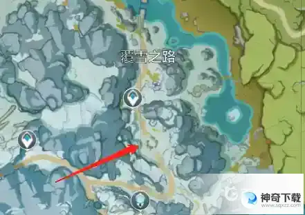 原神怎么上雪山山顶路线？_原神教程玩法_神奇下载