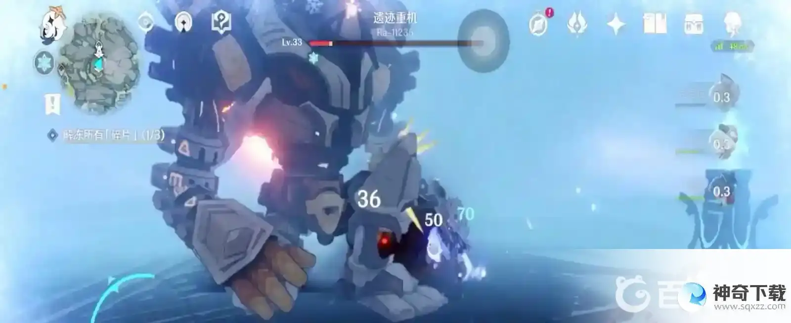 原神怎么上雪山山顶路线？_原神教程玩法_神奇下载