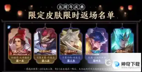 王者荣耀返场皮肤可以用皮肤碎片换吗？_王者荣耀教程攻略_神奇下载