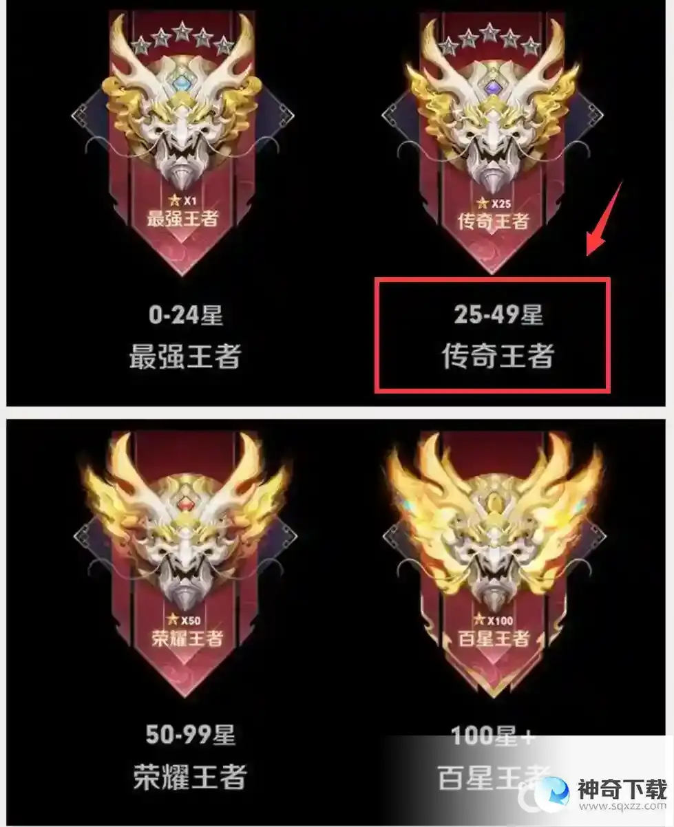 王者荣耀传奇王者多少星？_王者荣耀攻略教程_神奇下载