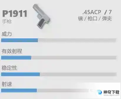 枪械P1911使用技巧和强力配件有哪些？_香肠派对教程玩法_神奇下载