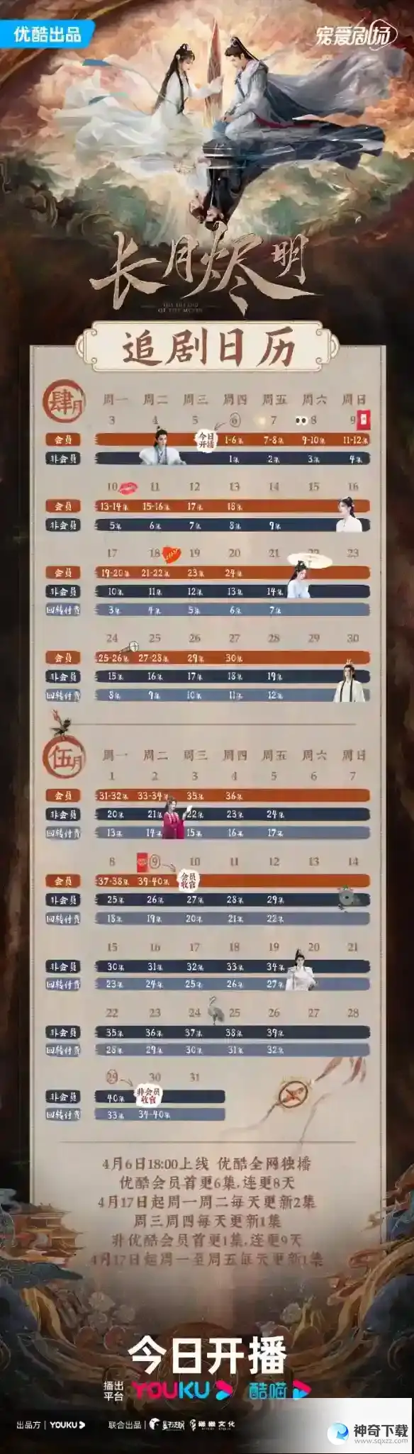 长月烬明一共多少集