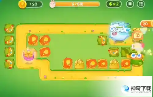 《保卫萝卜4》绿野奇缘第24关怎么过