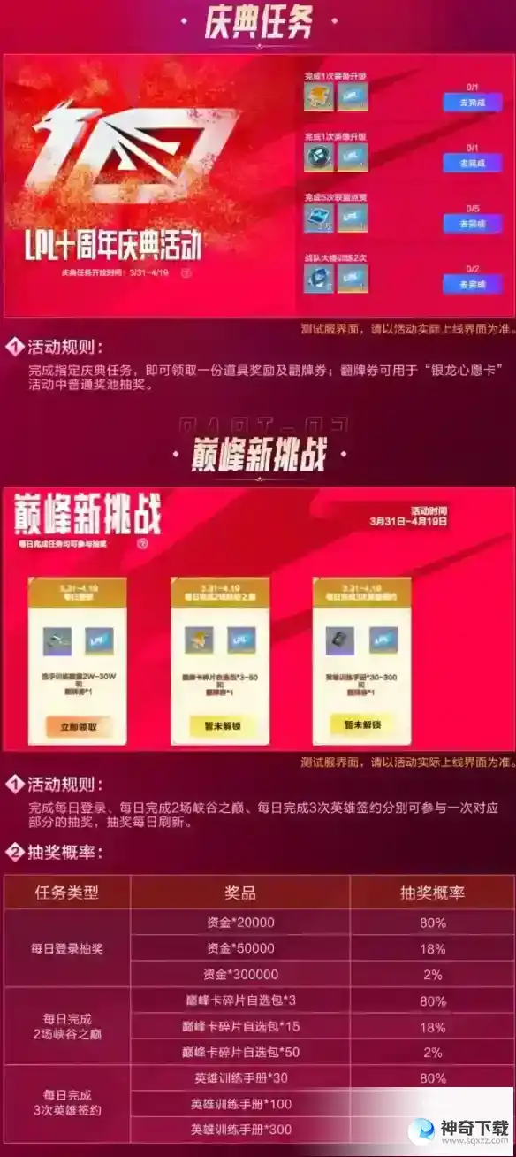 《英雄联盟电竞经理》LPL十周年活动介绍分享