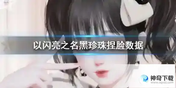 《以闪亮之名》黑珍珠捏脸数据