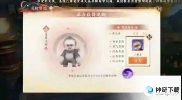 天龙八部2宠物怎么获取