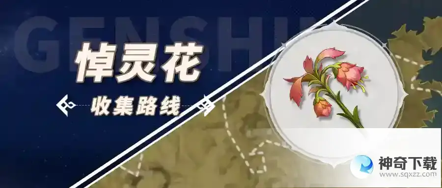 原神卡维突破材料悼灵花收集路线