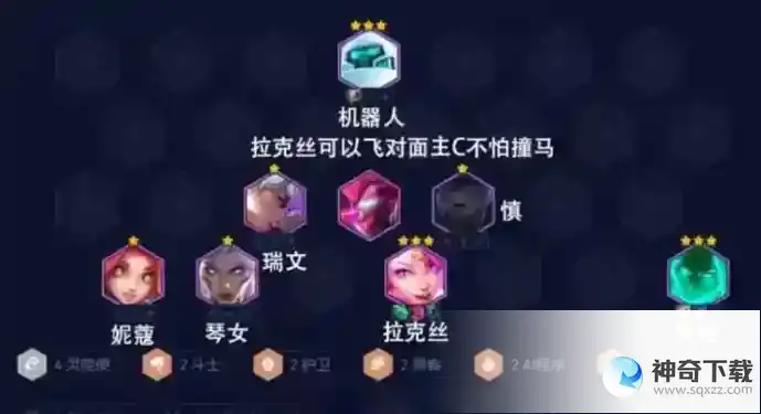 云顶之弈s8.5黑客妖姬阵容怎么玩