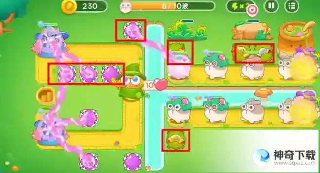 保卫萝卜4绿野奇缘46通关技巧