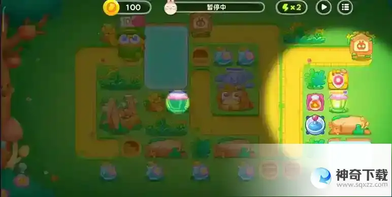 保卫萝卜4绿野奇缘第51关通关玩法
