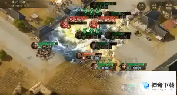 三国志战棋版55级挑战义结同心怎么打