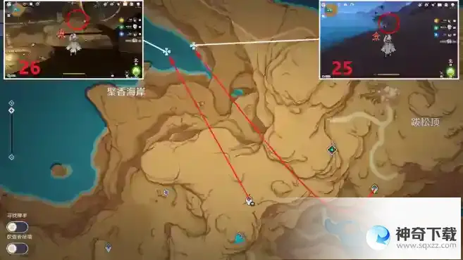 原神3.6须弥苍漠囿土36个净光翎收集路线