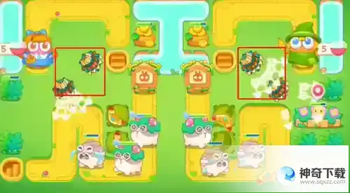 保卫萝卜4绿野奇缘第47关通关技巧