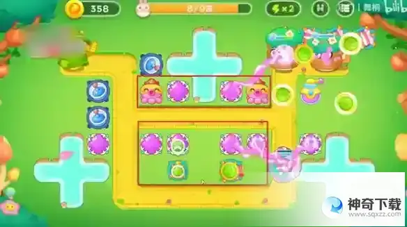 《保卫萝卜4》绿野奇缘第54关怎么过