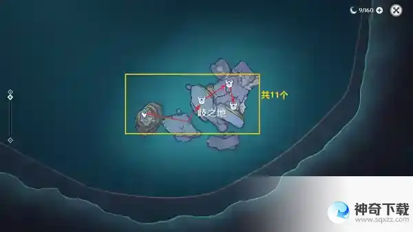 原神飘浮灵位置在哪里