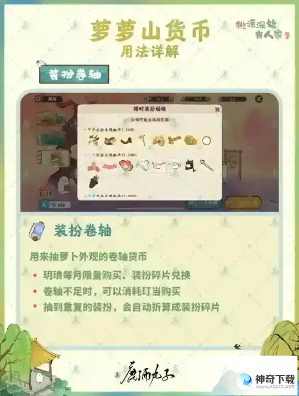《桃源深处有人家》货币详解介绍