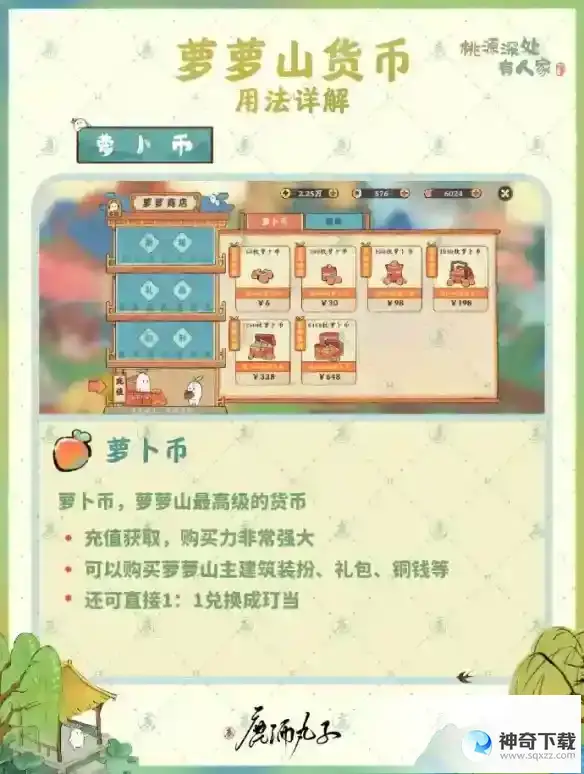 《桃源深处有人家》货币详解介绍