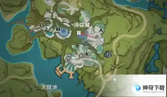 《原神》3.6帕蒂莎兰分布图