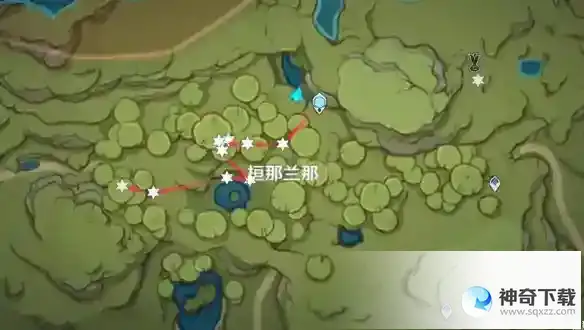 《原神》3.6帕蒂莎兰分布图